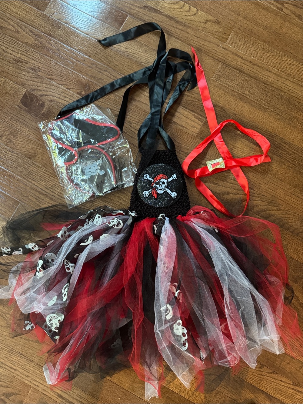 Girls pirate princess costume